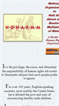 Mobile Screenshot of noharmm.org